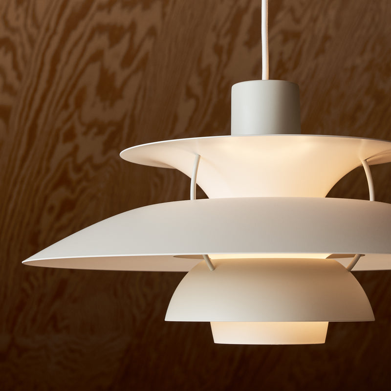 Louis Poulsen - PH 5 Pendelleuchte | pale pewter