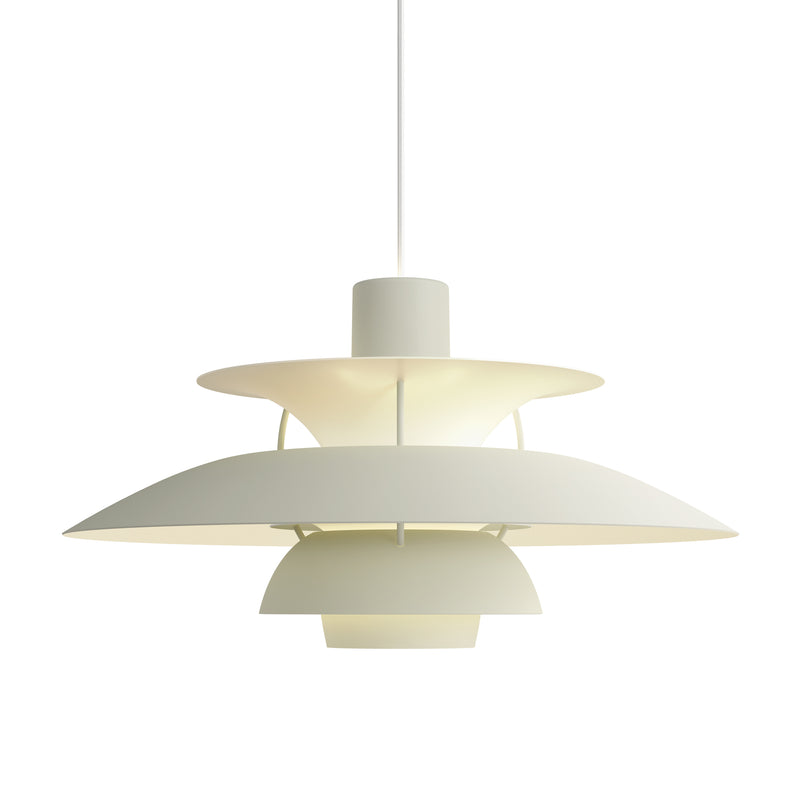 Louis Poulsen - PH 5 Pendelleuchte | pale pewter