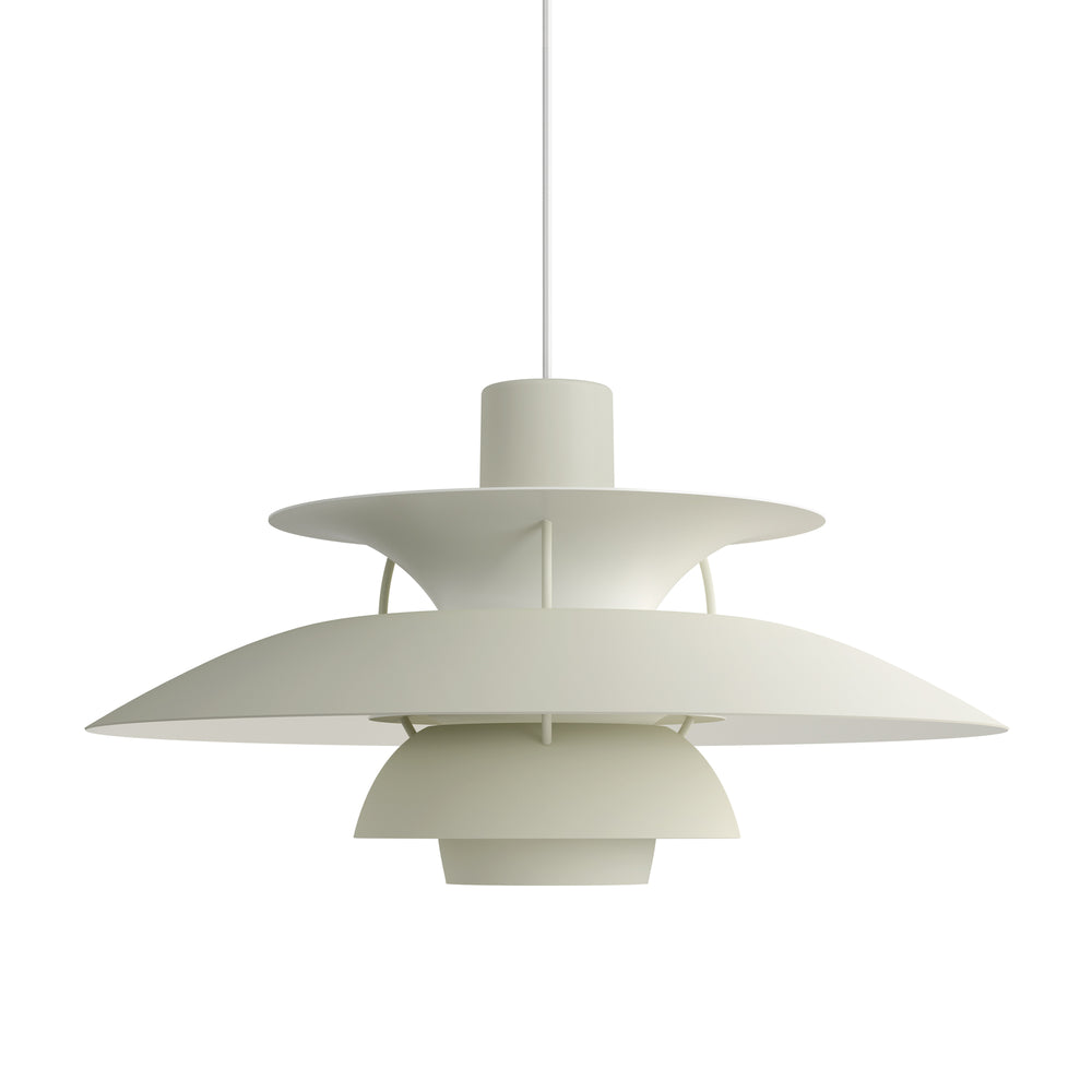 Louis Poulsen - PH 5 Pendelleuchte | pale pewter