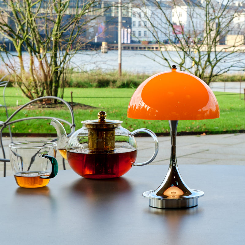 Louis Poulsen - Panthella 160 Portable Akku LED-Tischleuchte | original opal orange
