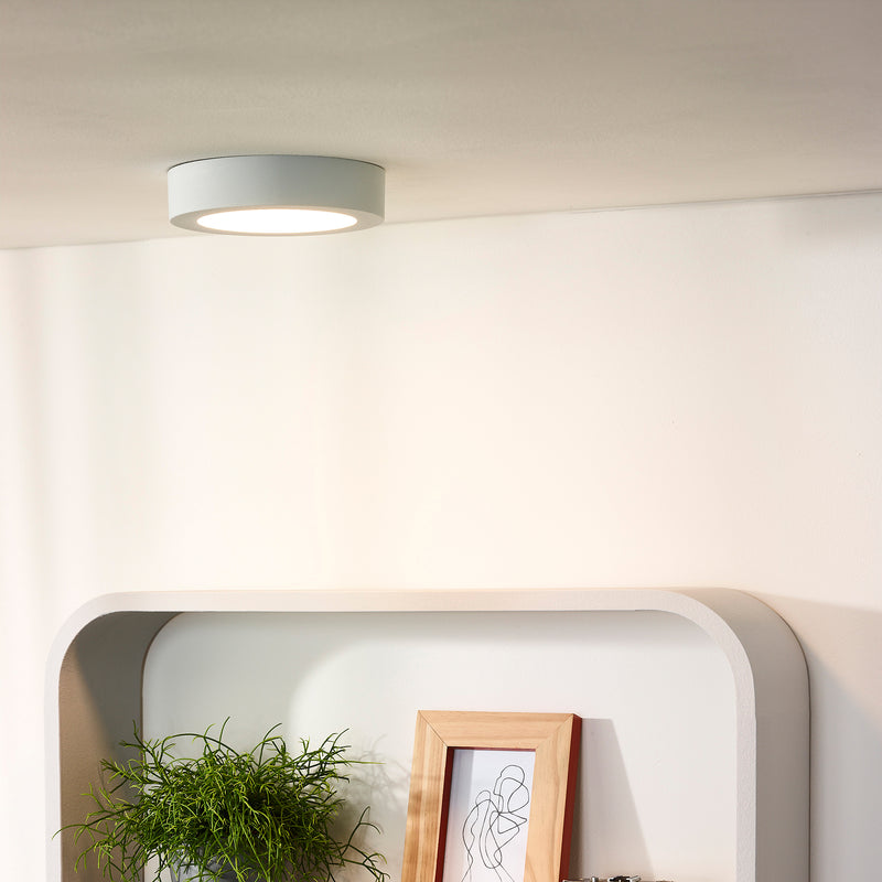 Lucide - Brice 30 LED Deckenleuchte Badezimmer | Ø 18 cm / weiß