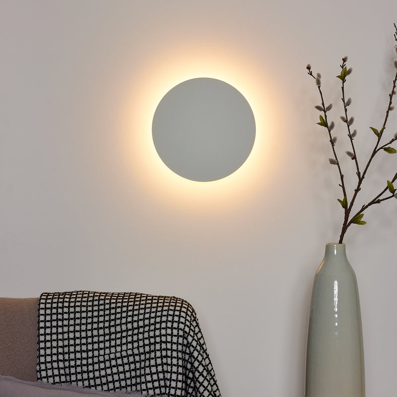Lucide - Eklyps 15 LED Wandleuchte | Ø 25 cm / weiß