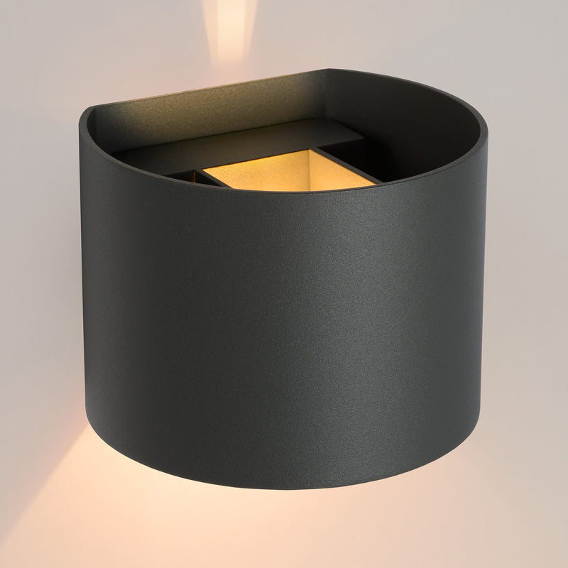 Lucide - XIO Wandleuchte LED, G9 - 1x4W, viereckig | rond / Grau