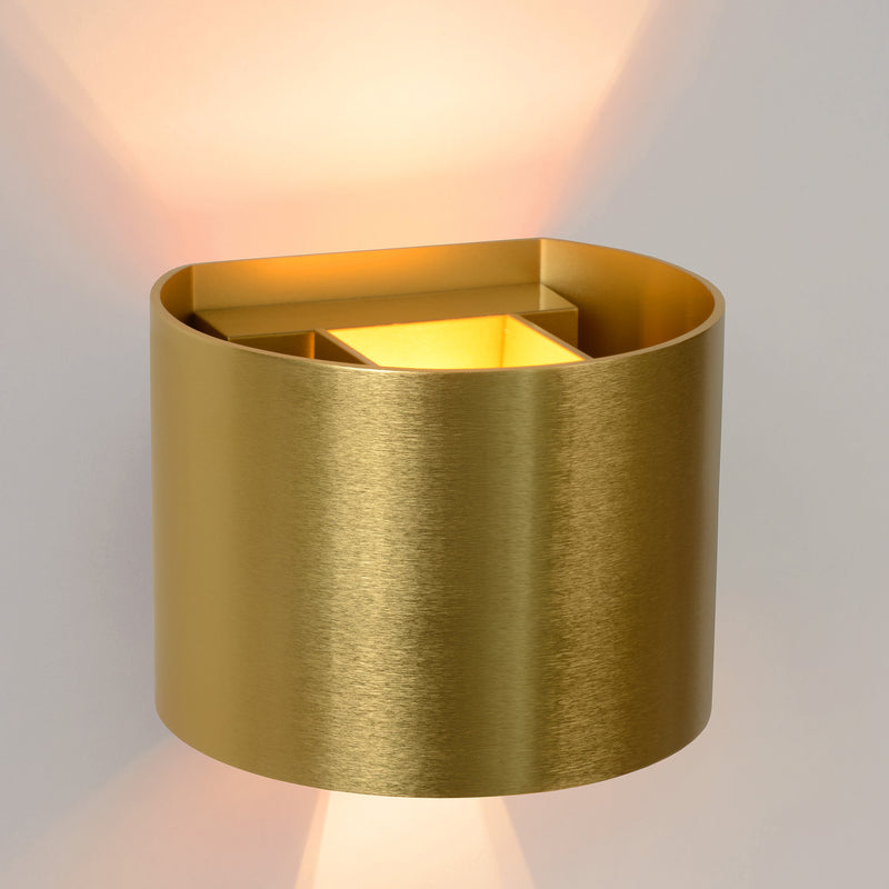 Lucide - XIO Wandleuchte LED, G9 - 1x4W, viereckig | rond / Gold