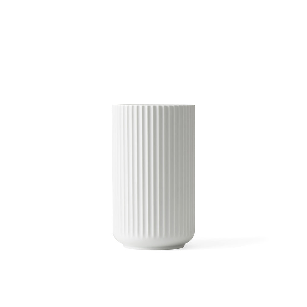 Lyngby Porcelæn - Lyngbyvase (bunt) | H 8,5 cm / weiß