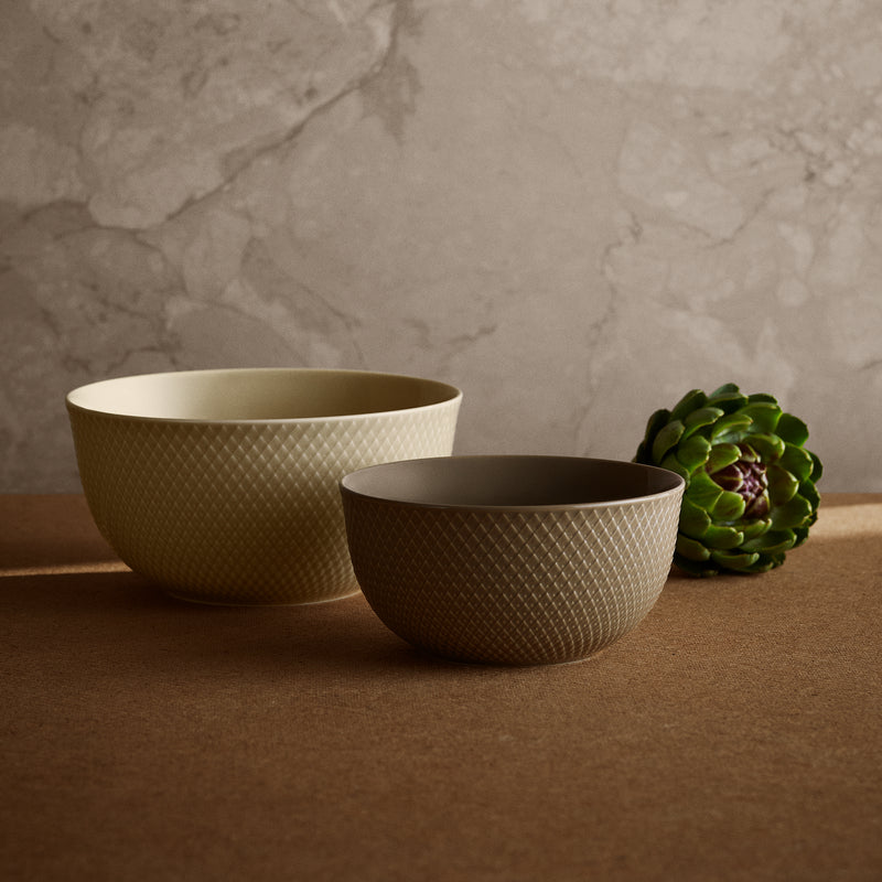 Lyngby Porcelæn - Rhombe Schale