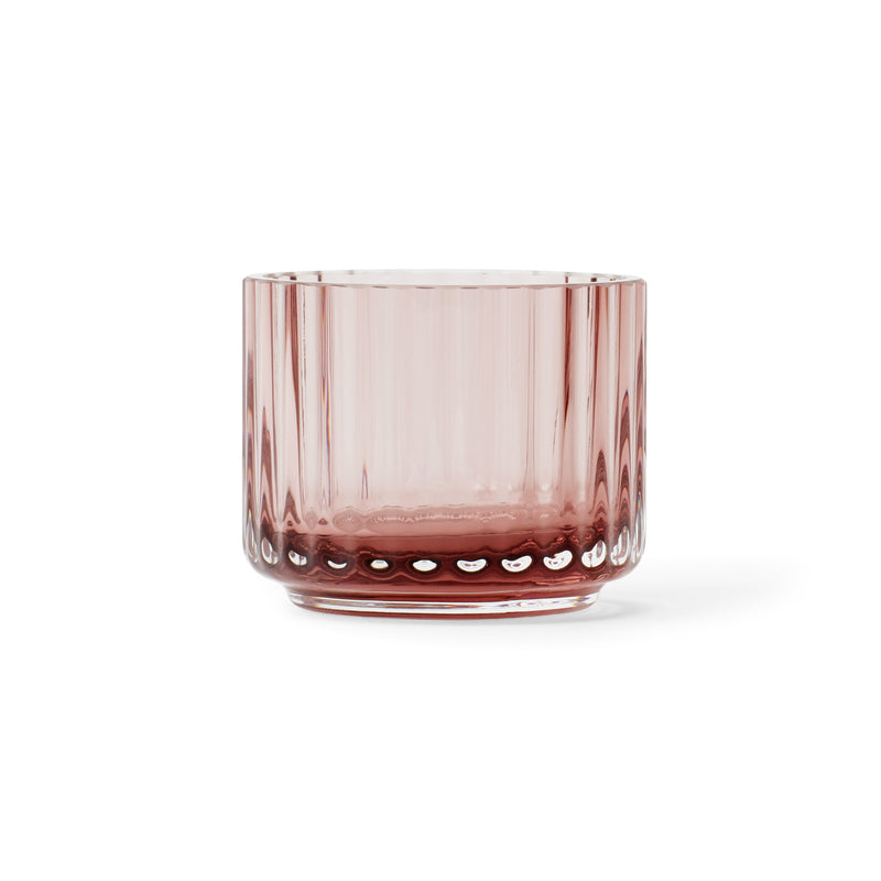 Lyngby Porcelæn - Teelichthalter | burgundy