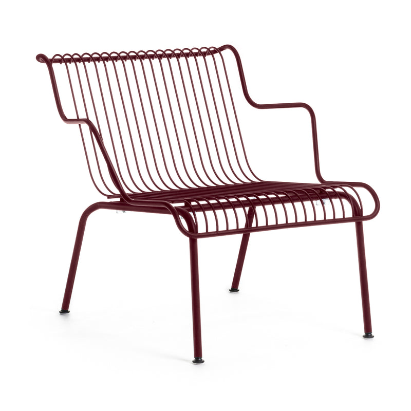 Magis - South Lounge Gartenarmlehnstuhl | bordeaux