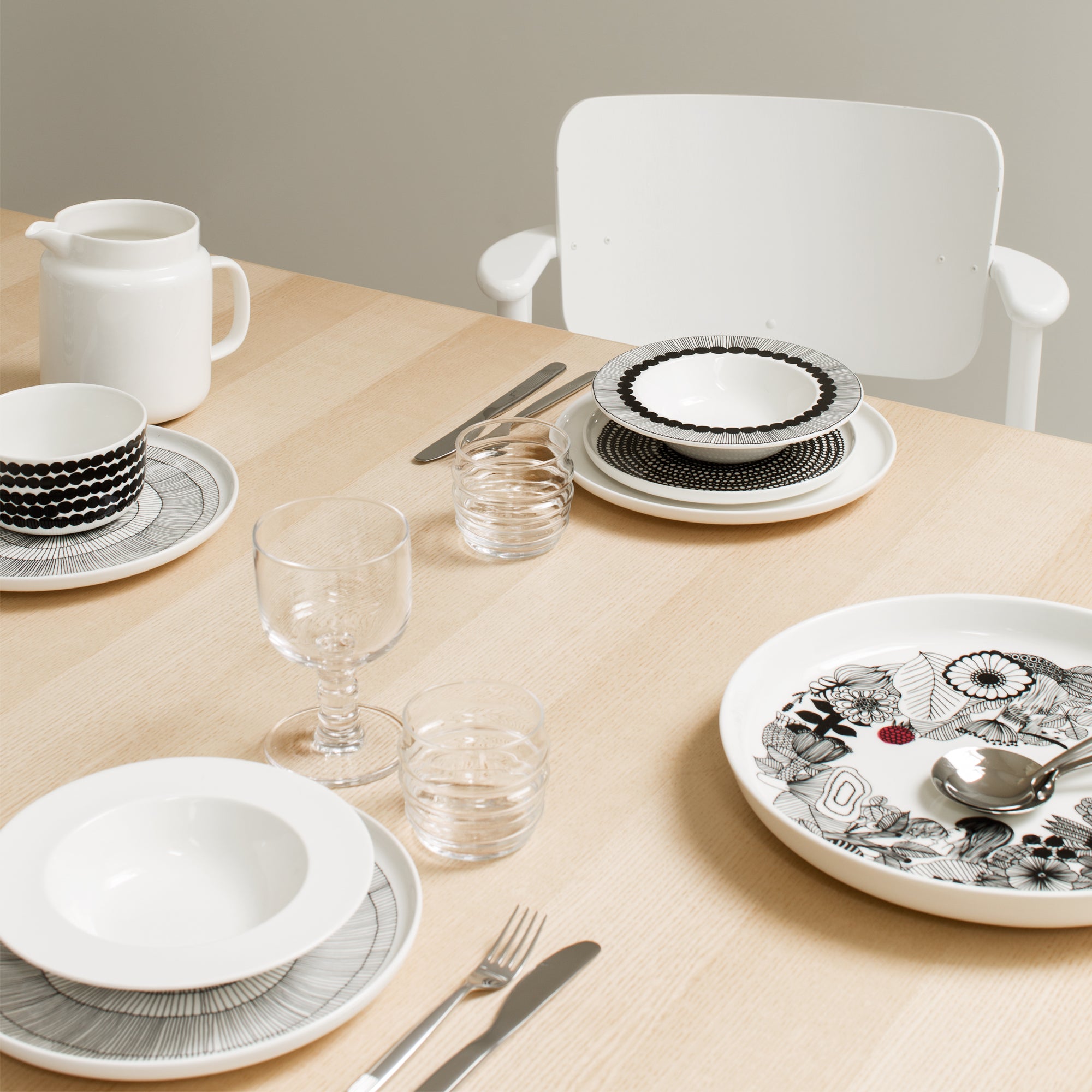 Marimekko - Oiva Siirtolapuutarha Teller Ø 20 cm