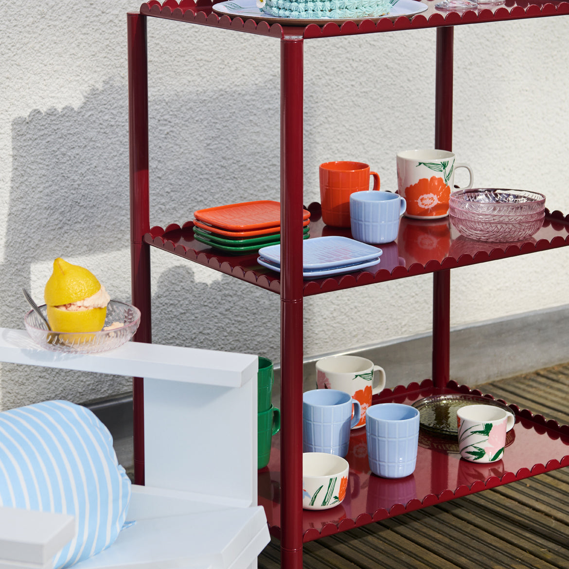 Marimekko - Tiiliskivi Servierplatte