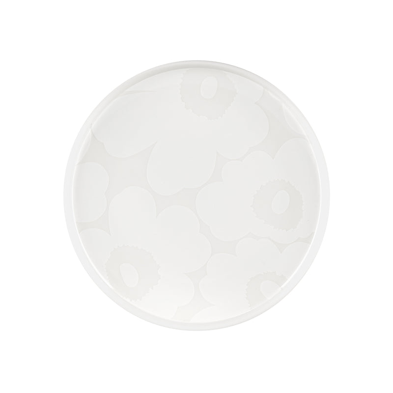 Marimekko - Oiva Unikko Teller Ø 20 cm | weiß/off-white
