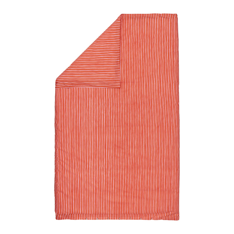 Marimekko - Piccolo Deckenbezug | 150 x 200 cm / warm orange/pink