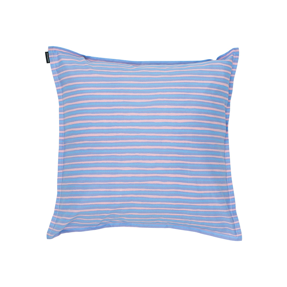 Marimekko - Piccolo Kissenhülle | 50 x 50 cm / pink/hellblau