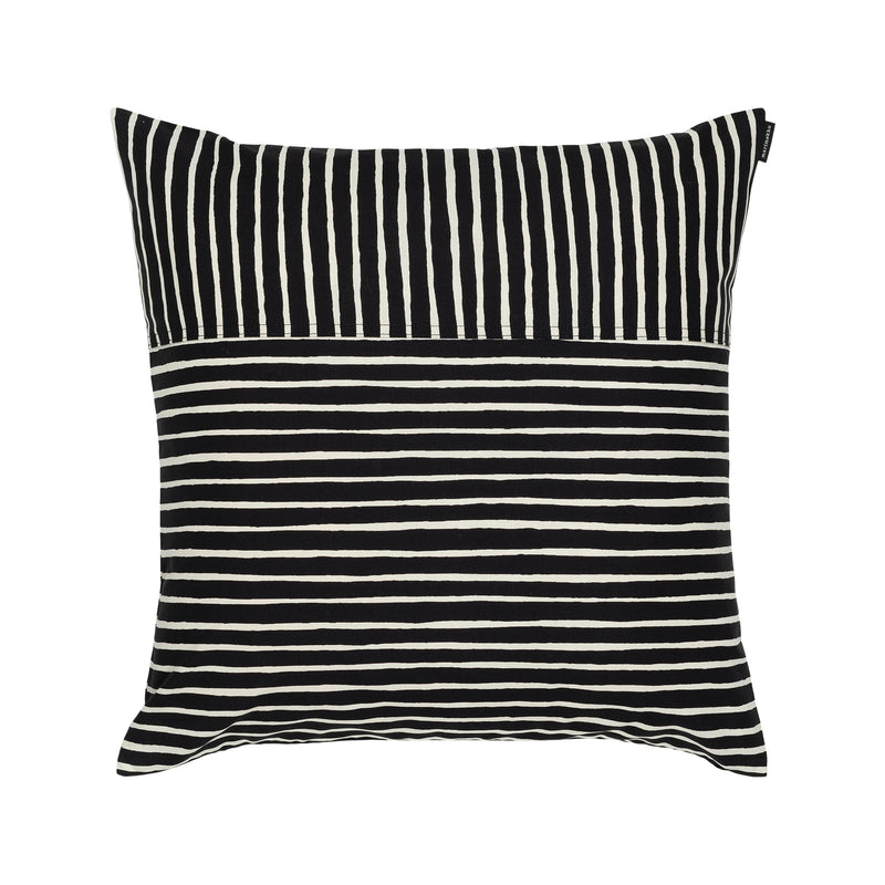 Marimekko - Piccolo Kissenhülle | 50 x 50 cm / schwarz/cotton