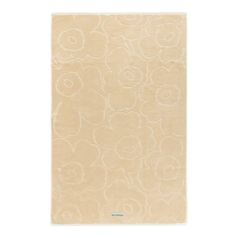 Marimekko - Piirto Unikko Badetuch | straw/off-white