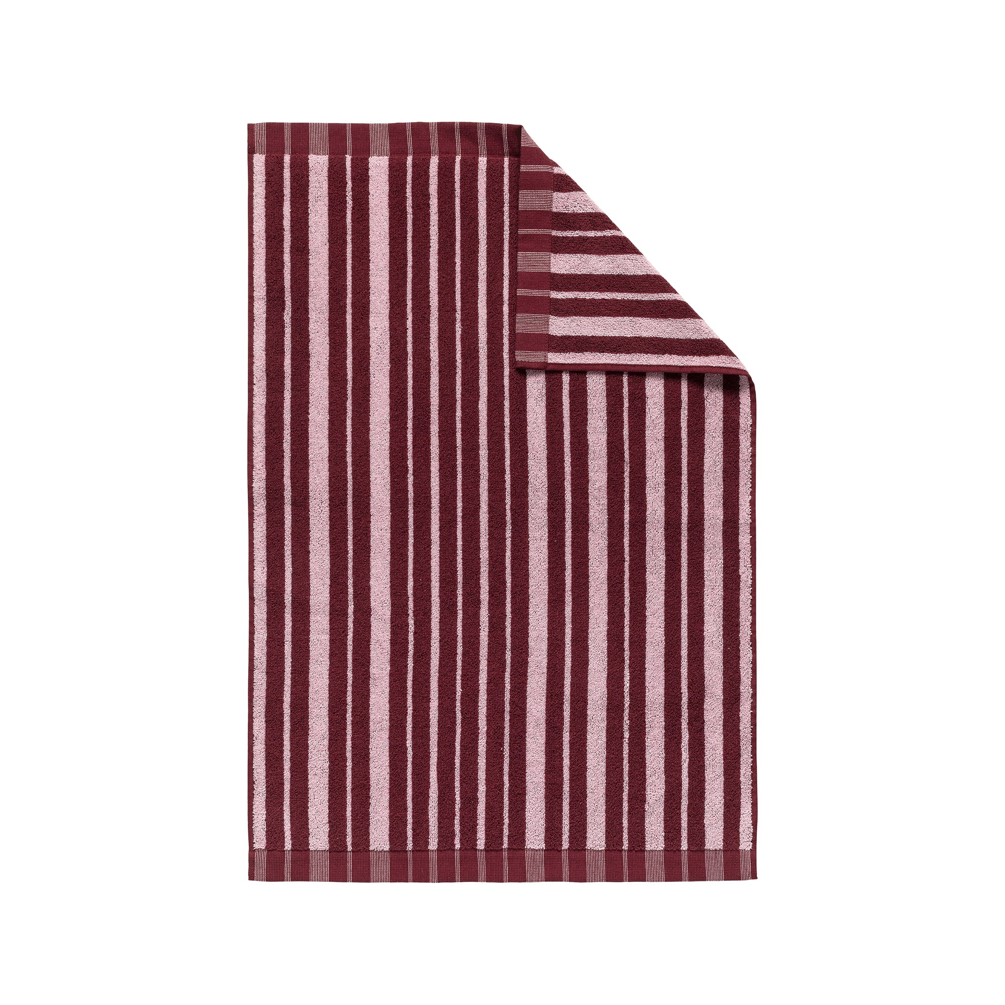 Marimekko - Raide Handtuch | burgundy/pink