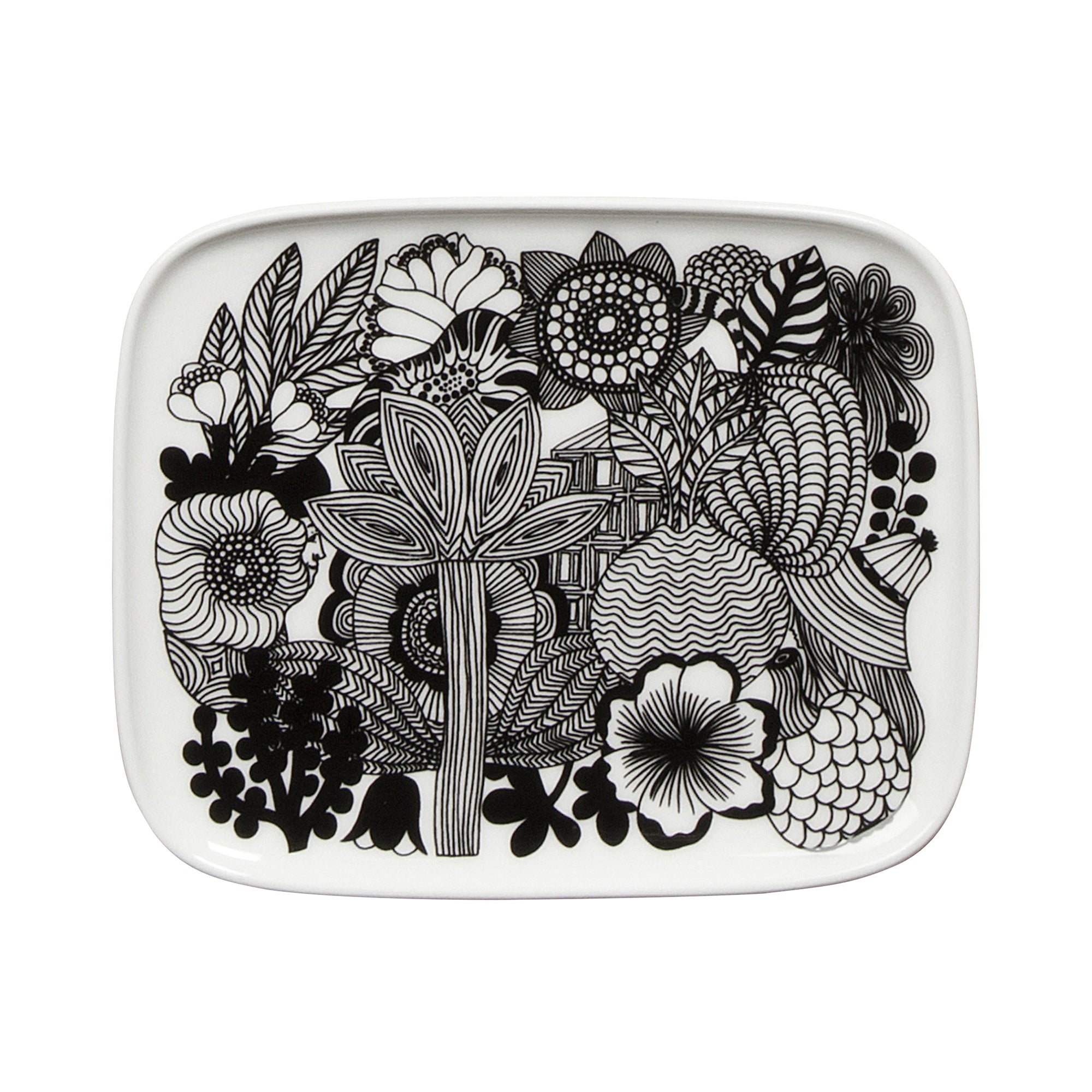 Marimekko - Siirtolapuutarha Teller 15 x 12 cm | 