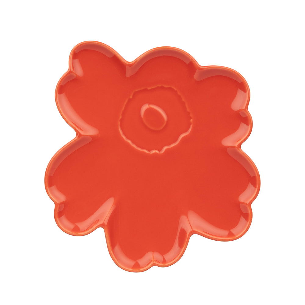 Marimekko - Unikko Teller | Ø 20 cm / orange red
