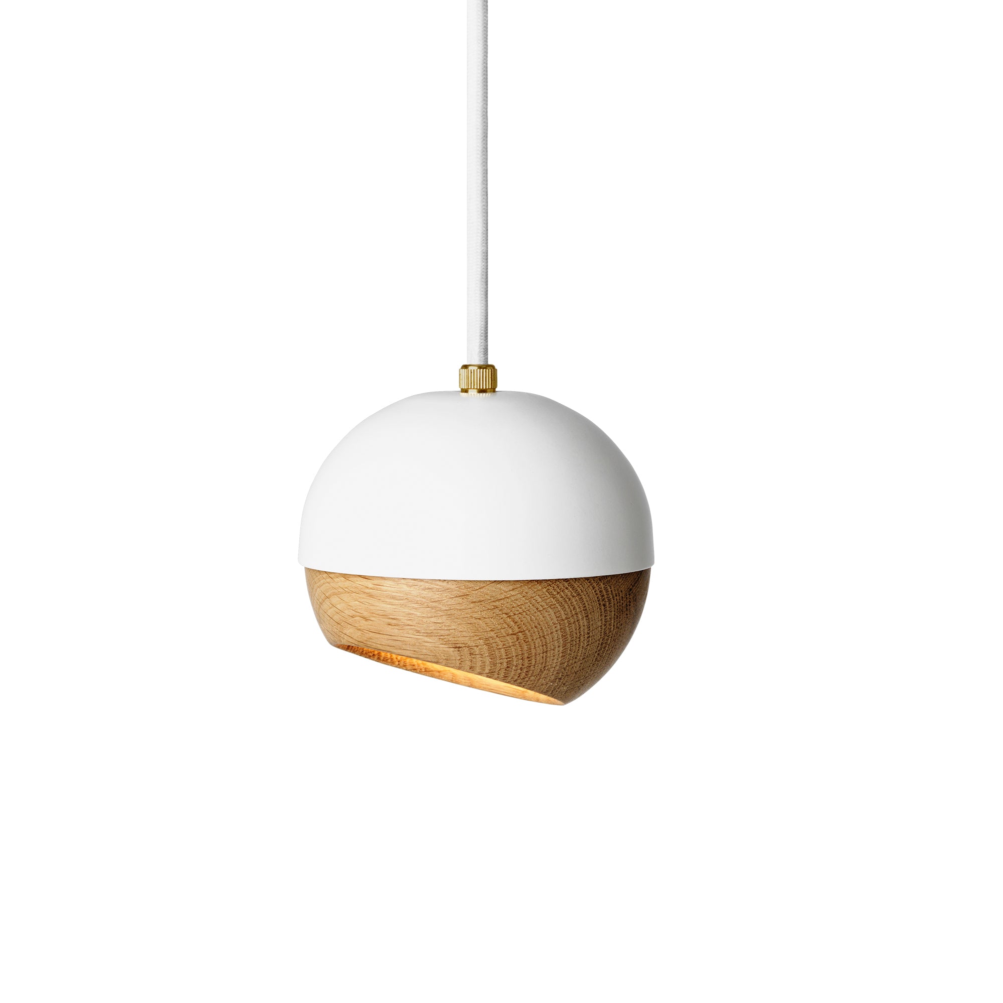 Mater - Ray Pendelleuchte | Ø 11,9 cm / weiß