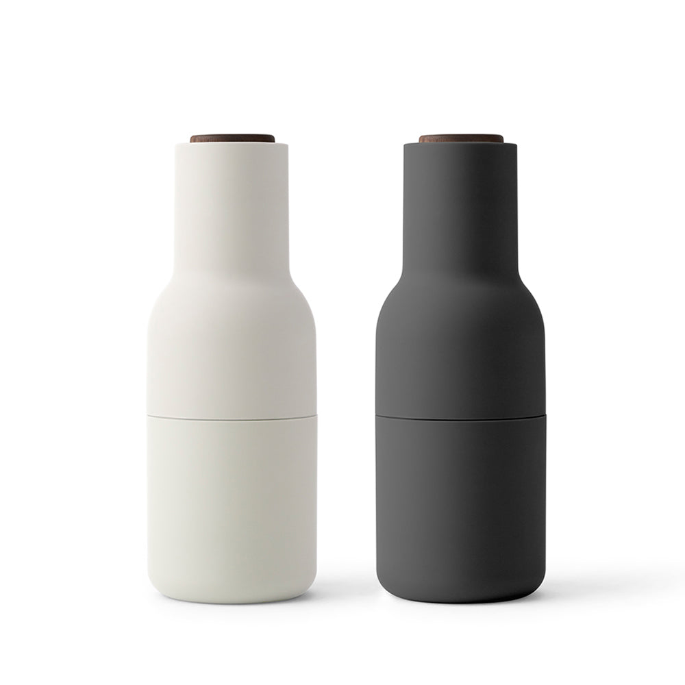 Audo - Bottle Grinder Salz- und Pfeffermühle | Walnuss / ash/carbon