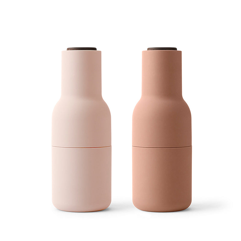 Audo - Bottle Grinder Salz- und Pfeffermühle | Walnuss / nudes