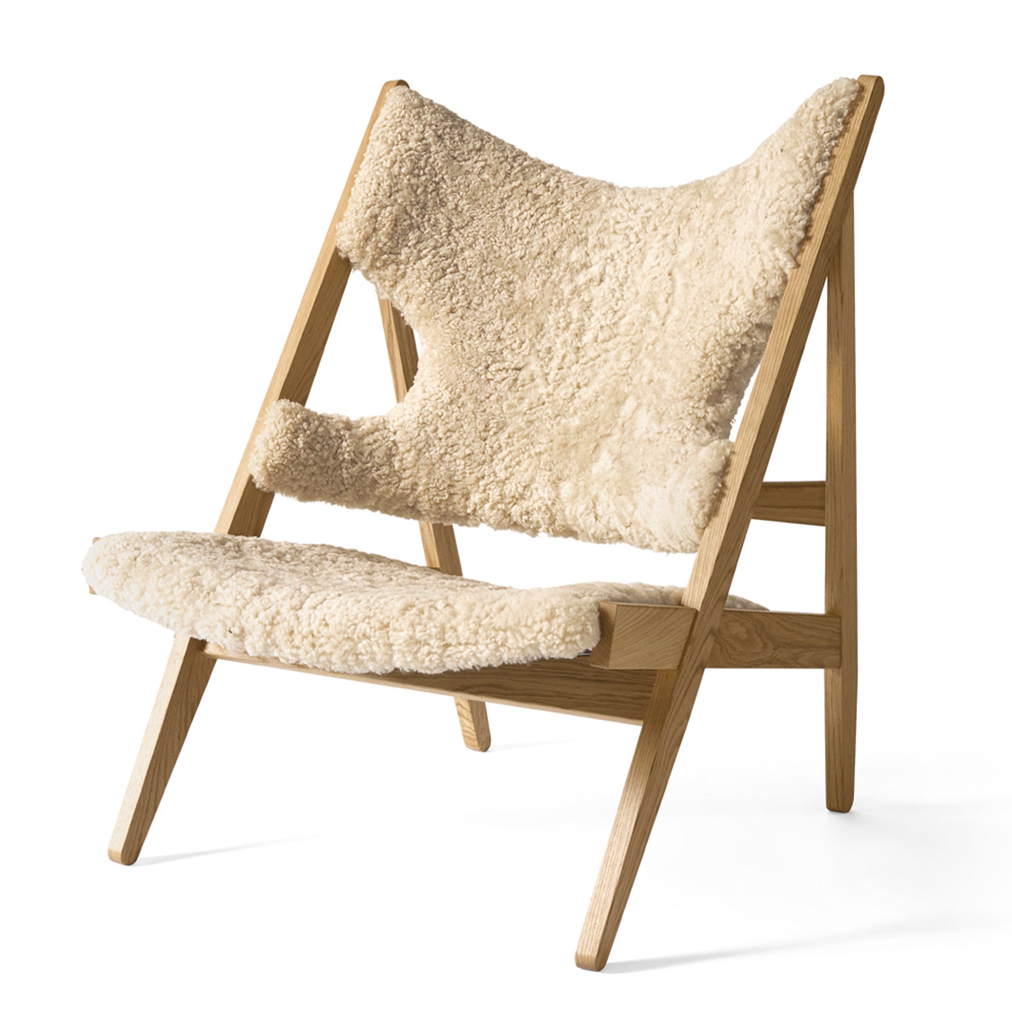 Audo - Knitting Chair | Sheepskin Curly