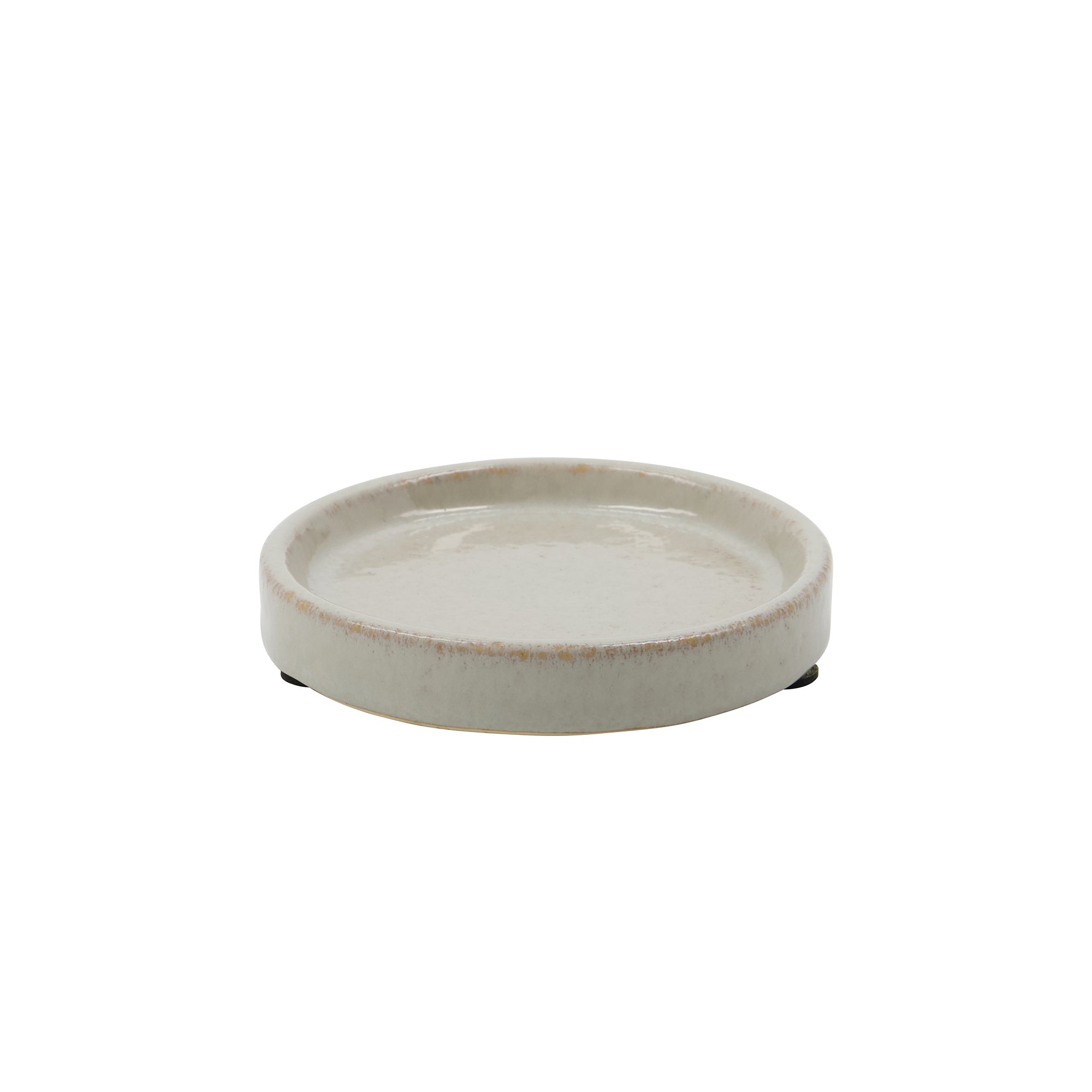 Meraki - Datura Seifenschale | Ø 12,5 cm / shellish grey