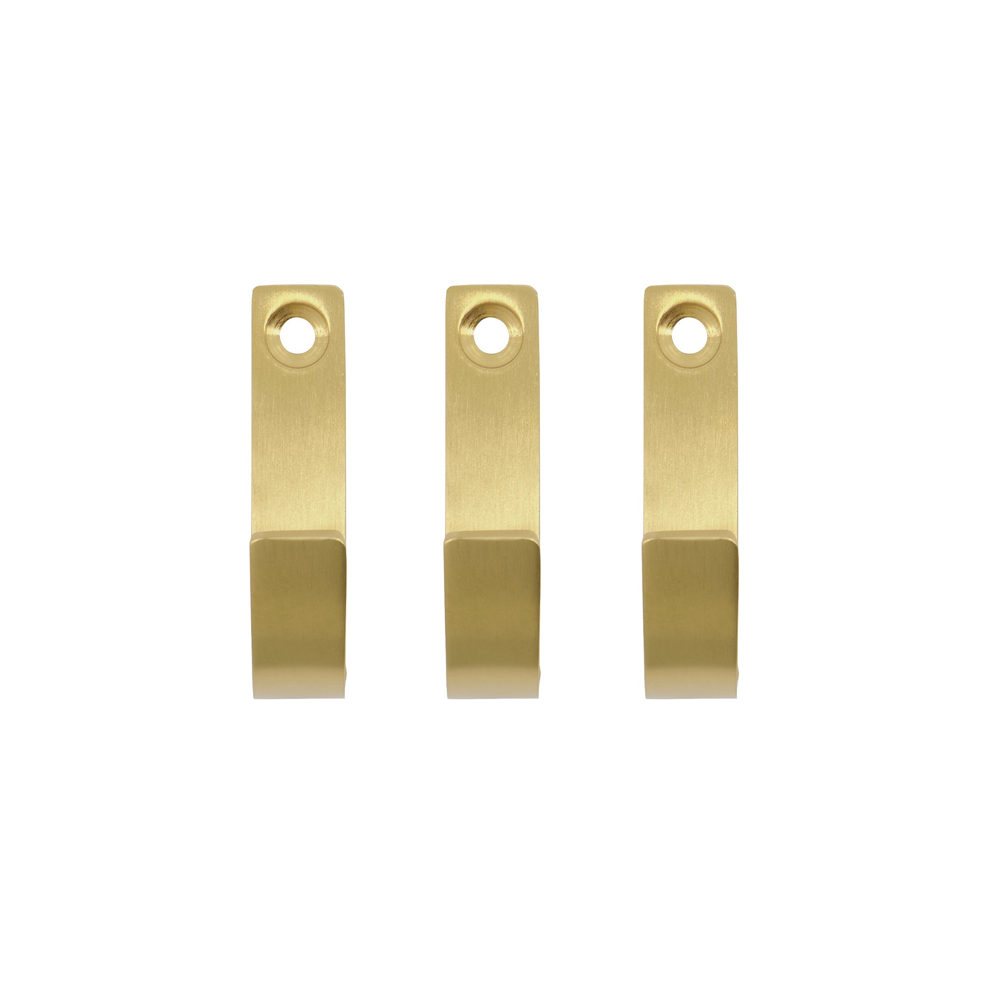 Meraki - Thapsus Haken | mattes Messing-Finish
