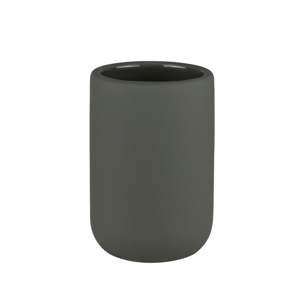 Mette Ditmer - Lotus Play Zahnputzbecher | dark olive
