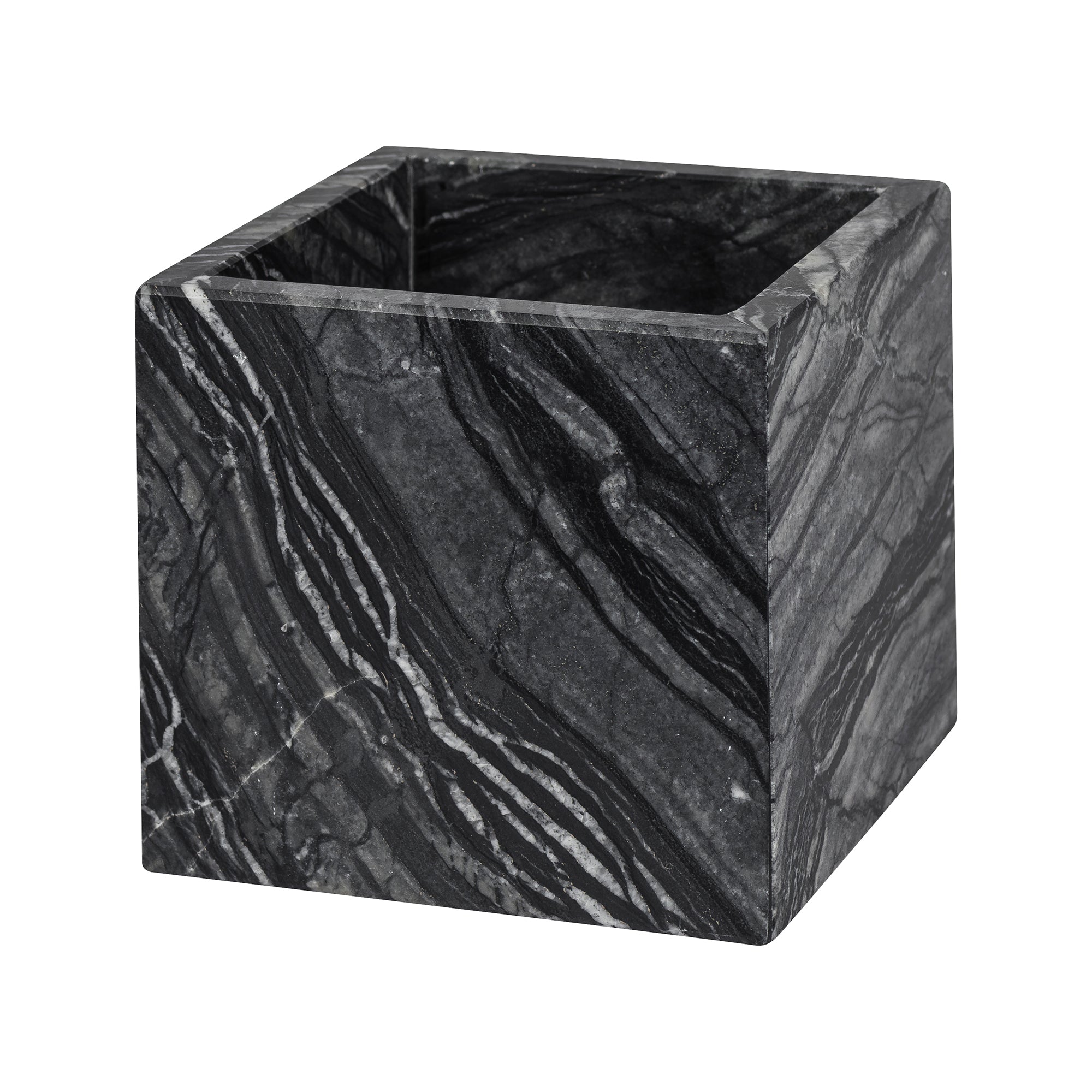 Mette Ditmer - Marble Cube | schwarz/grau