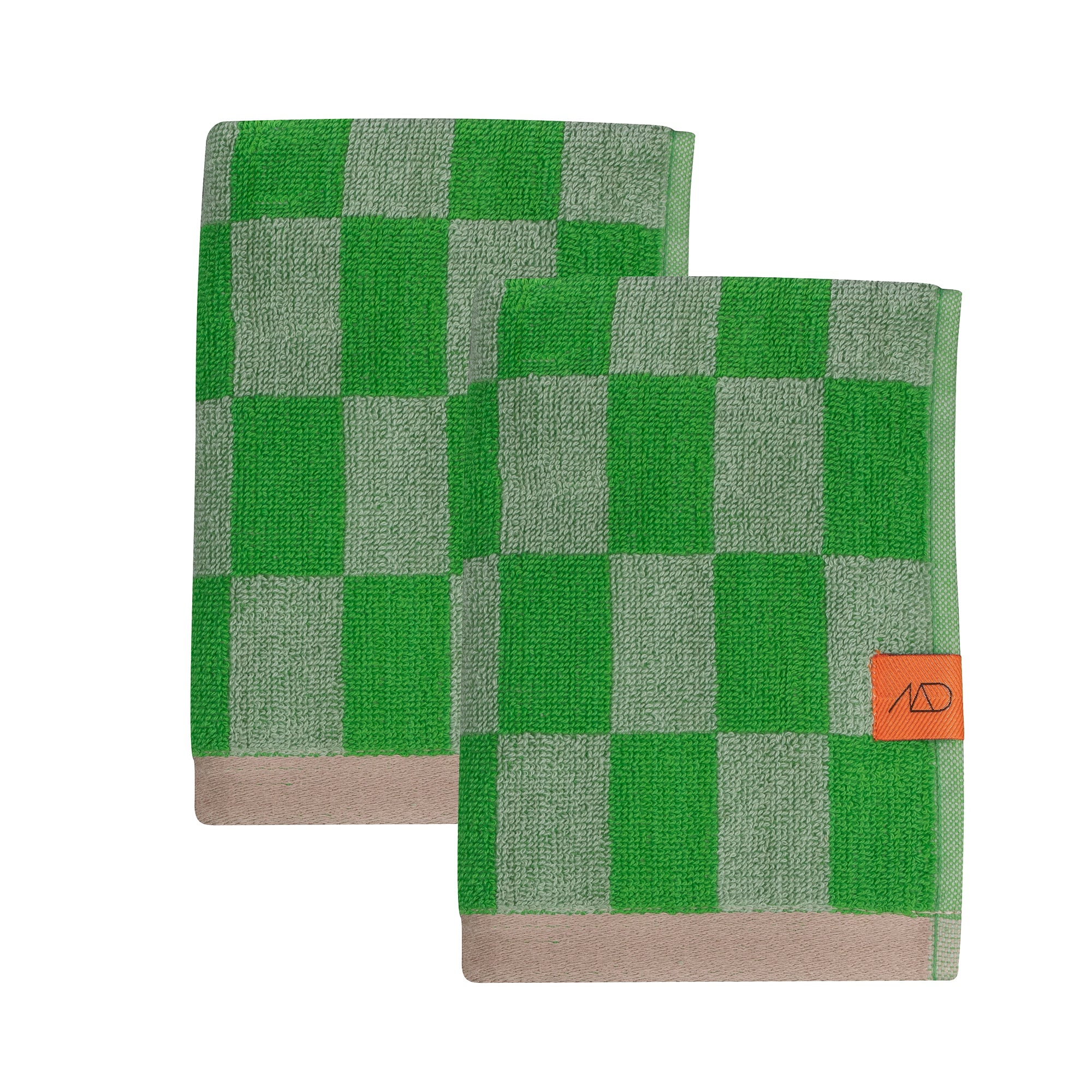 Mette Ditmer - Retro Gästehandtuch | classic green