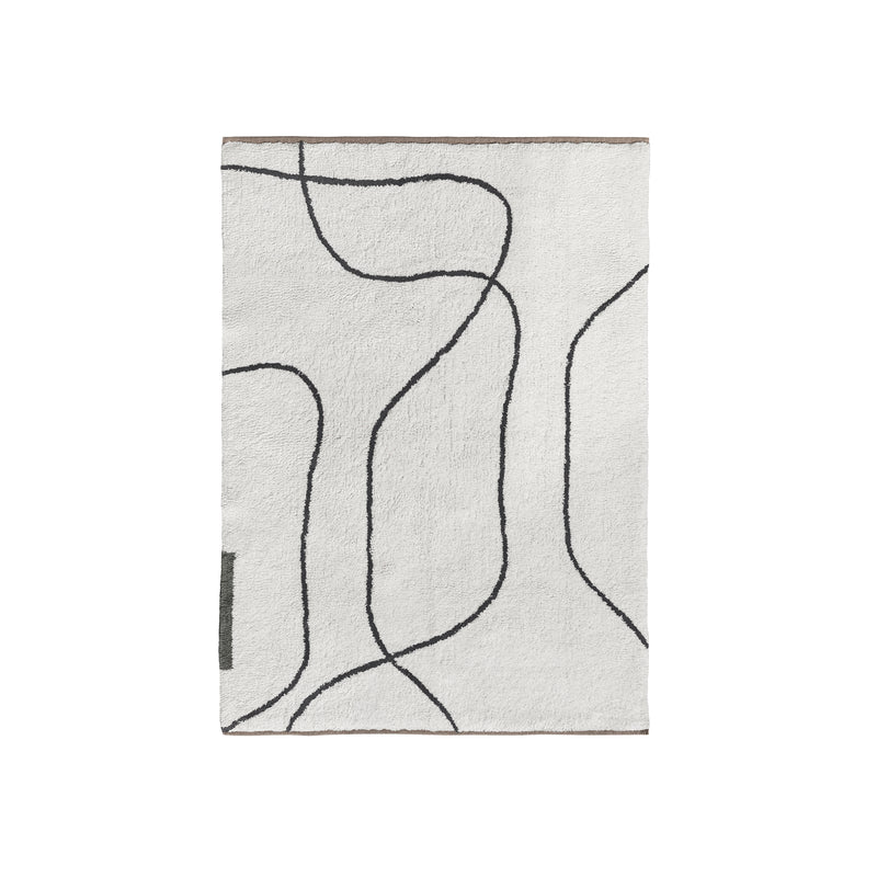 Mette Ditmer - Shadow Teppich | 100 x 140 cm / off-white