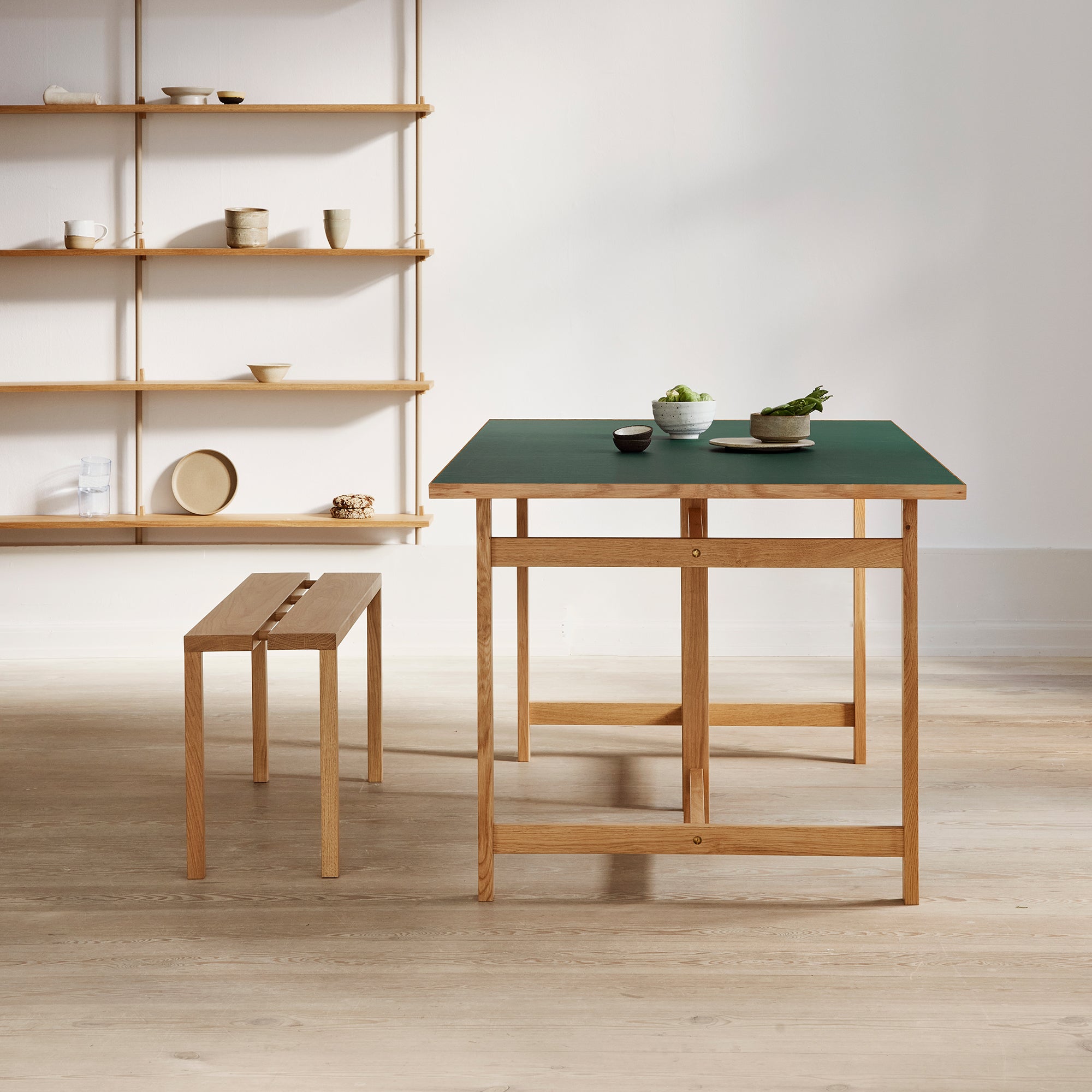Moebe - Esstisch | 160 cm / Green