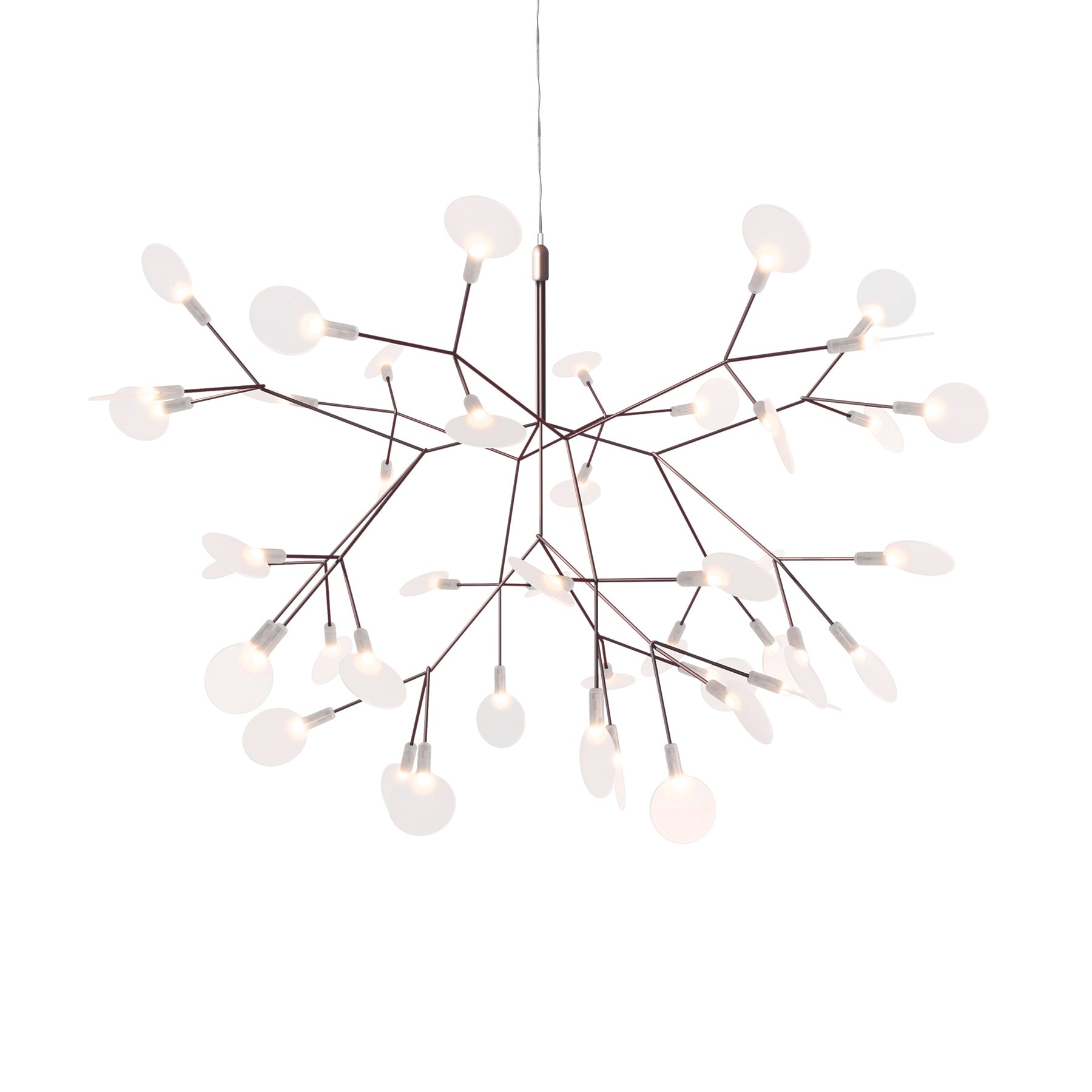 Moooi - Heracleum II small Pendelleuchte | kupfer