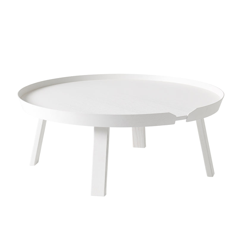 Muuto - Around Couchtisch | Ø 95 cm / weiß