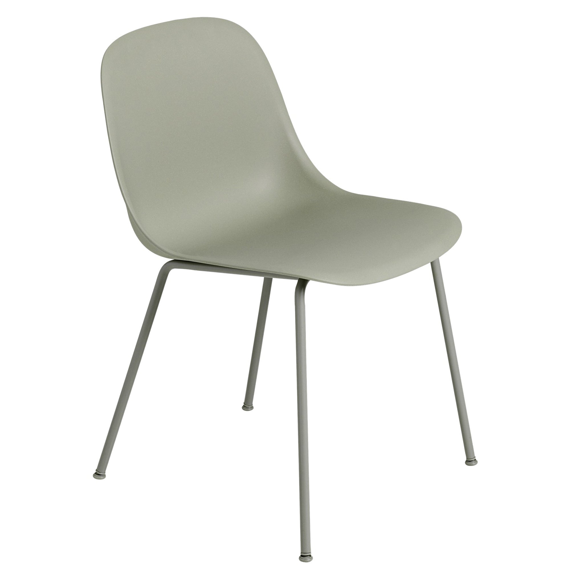Muuto - Fiber Side Chair Tube Base | nebelgrün recycled / nebelgrün
