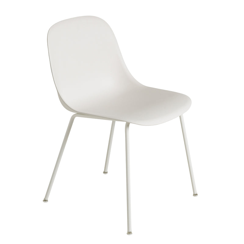 Muuto - Fiber Side Chair Tube Base | weiß recycled / weiß