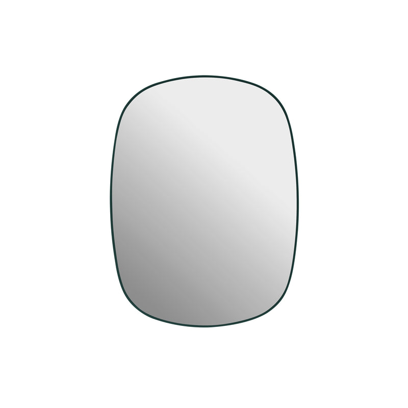 Muuto - Framed Mirror | 59 x 44 cm / dunkelgrün/klar