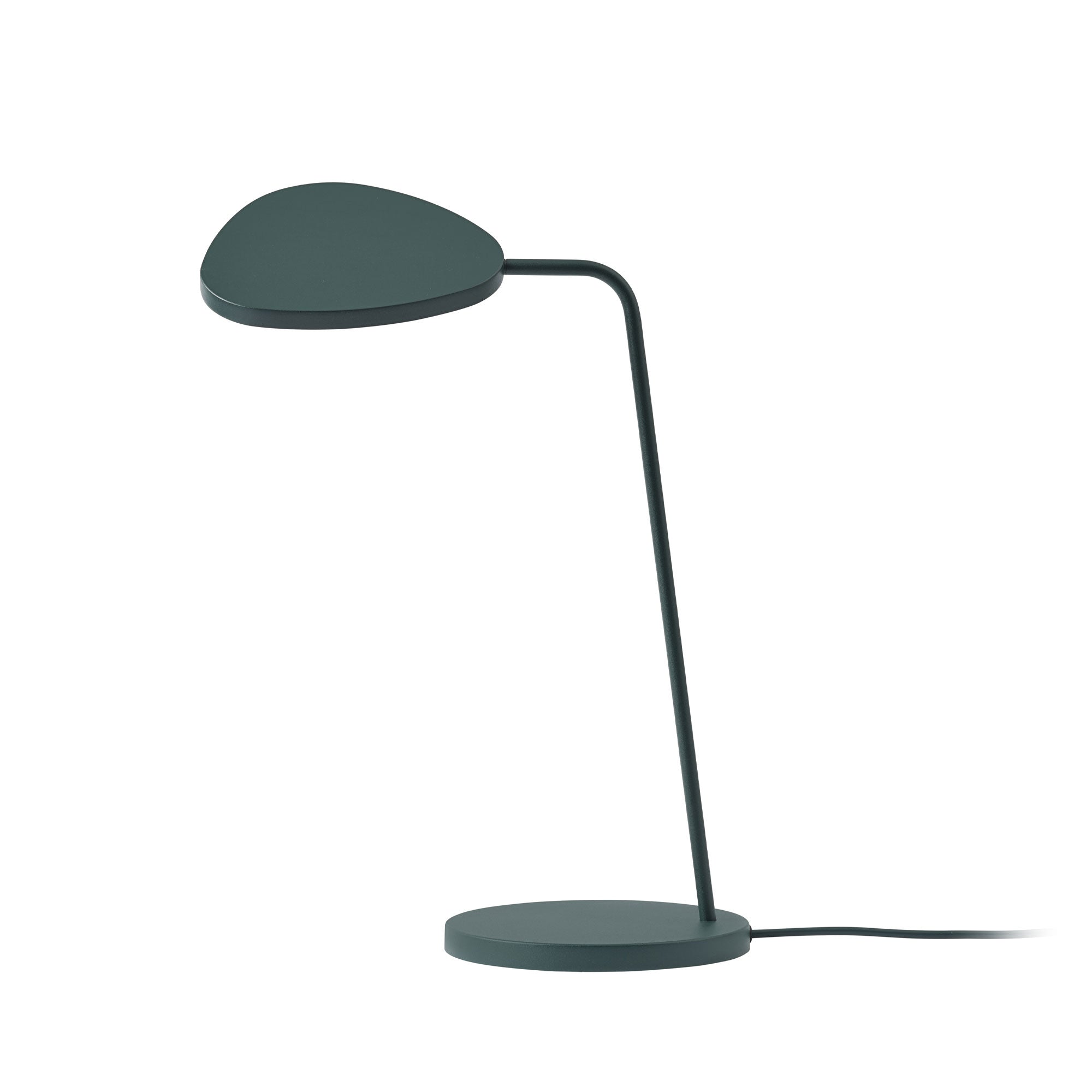 Muuto - Leaf LED-Tischleuchte | dunkelgrün