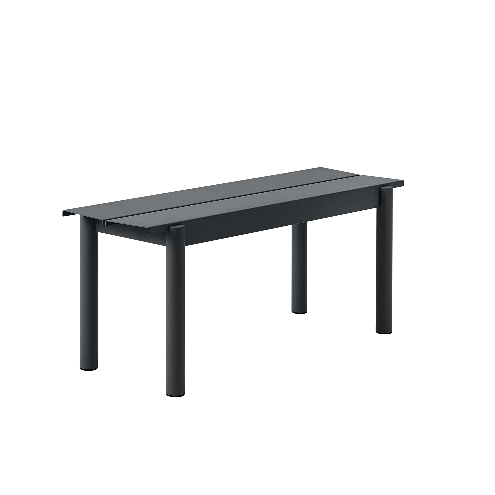 Muuto - Linear Steel Bank | 110 cm / schwarz