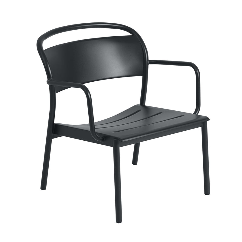 Muuto - Linear Steel Lounge Armchair | schwarz