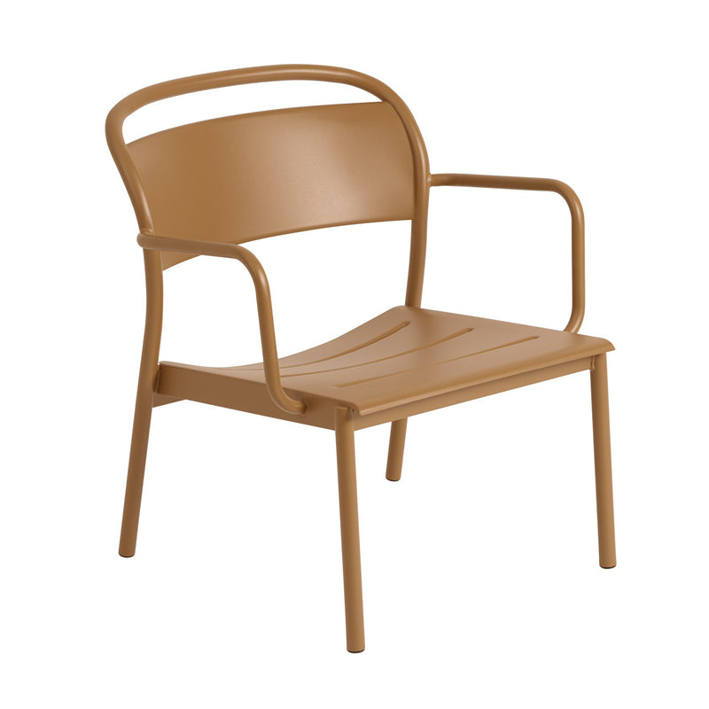 Muuto - Linear Steel Lounge Armchair | orange