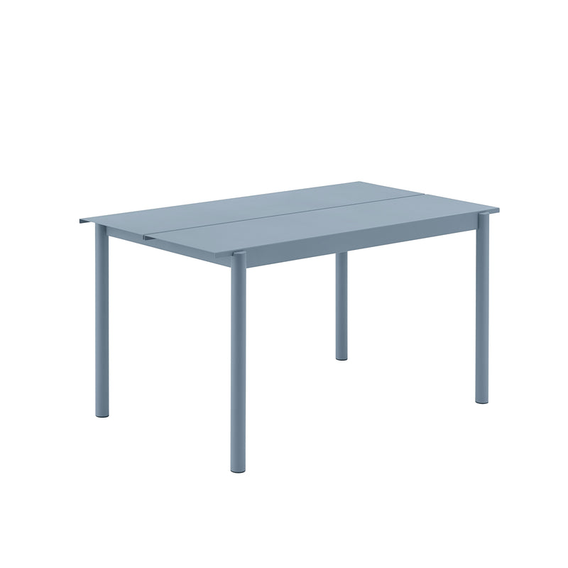 Muuto - Linear Steel Tisch | 140 x 75 cm / hellblau