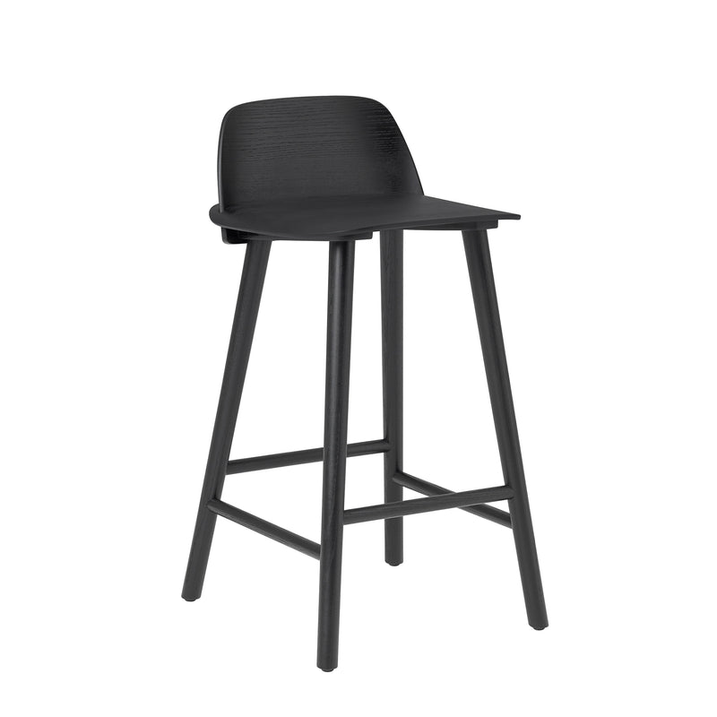 Muuto - Nerd Barhocker | H 65 cm / schwarz