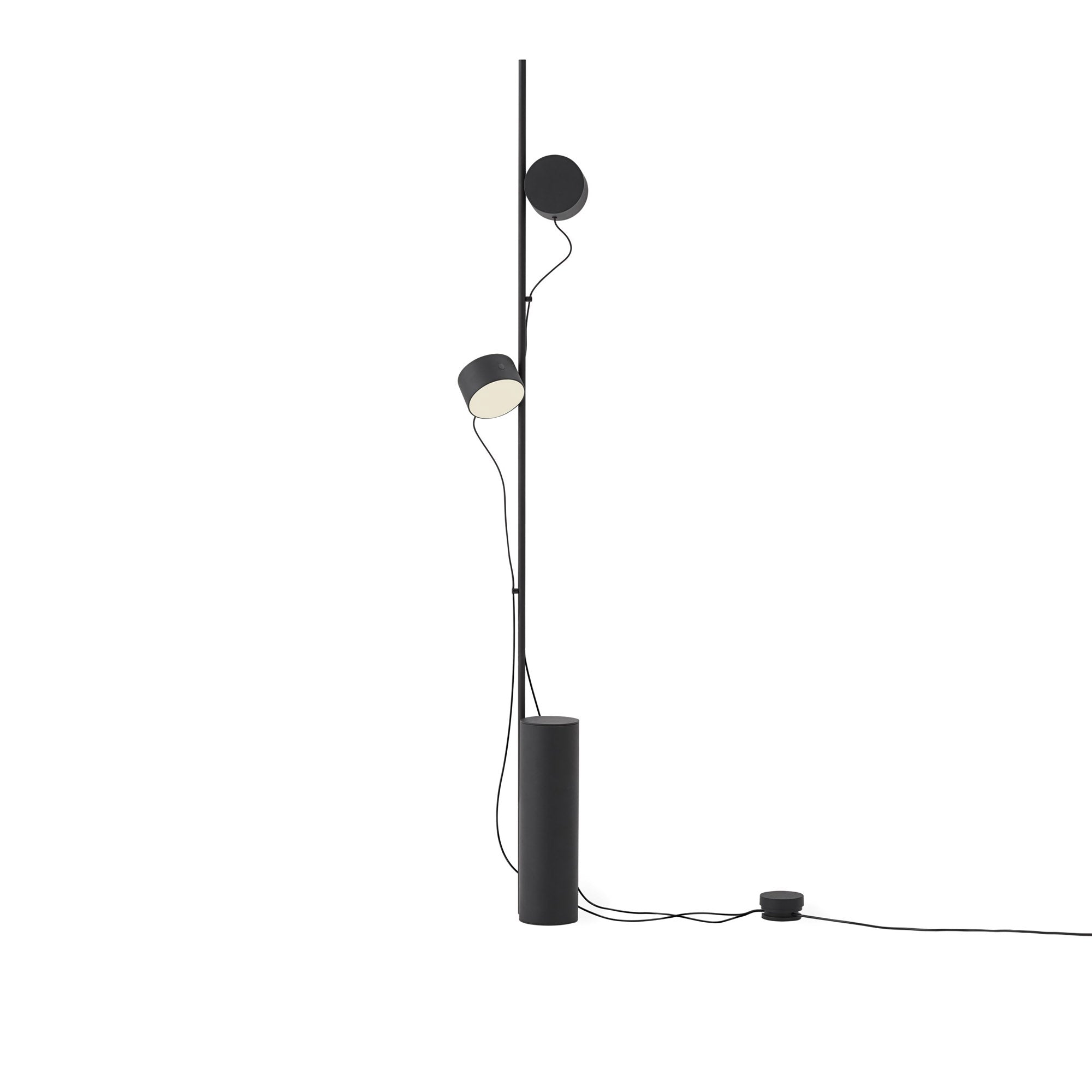 Muuto - Post LED-Stehleuchte | schwarz