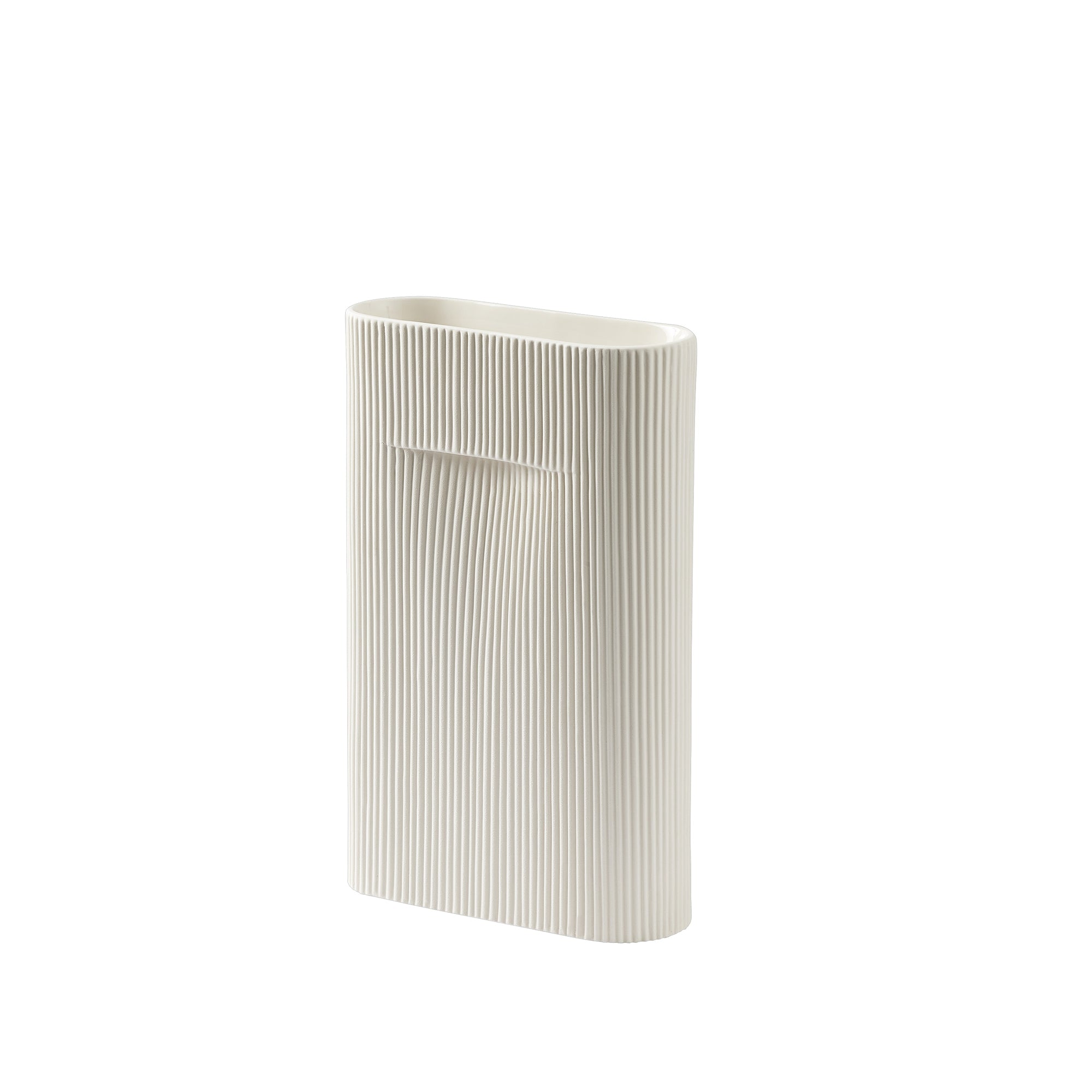 Muuto - Ridge Vase | H 35 cm / off-white