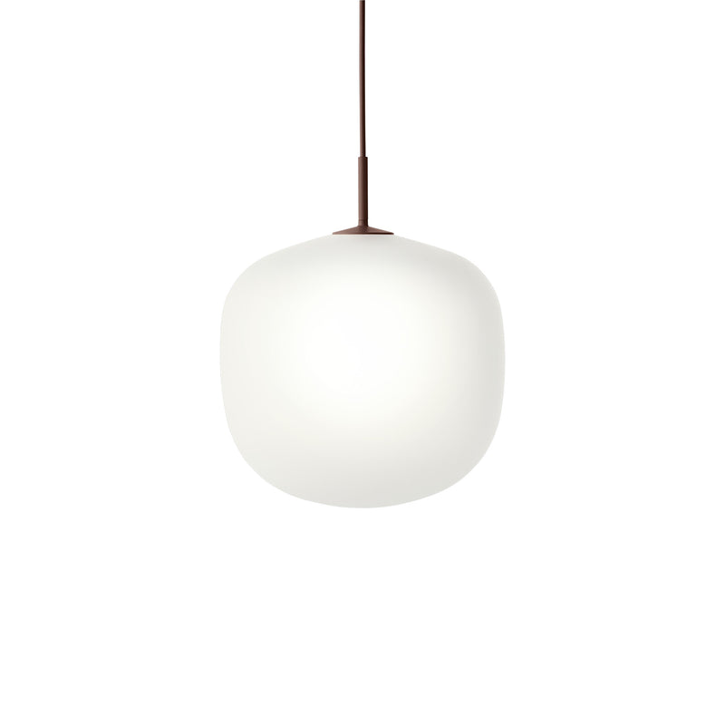 Muuto - Rime Pendelleuchte | Ø 37 cm / dunkelrot