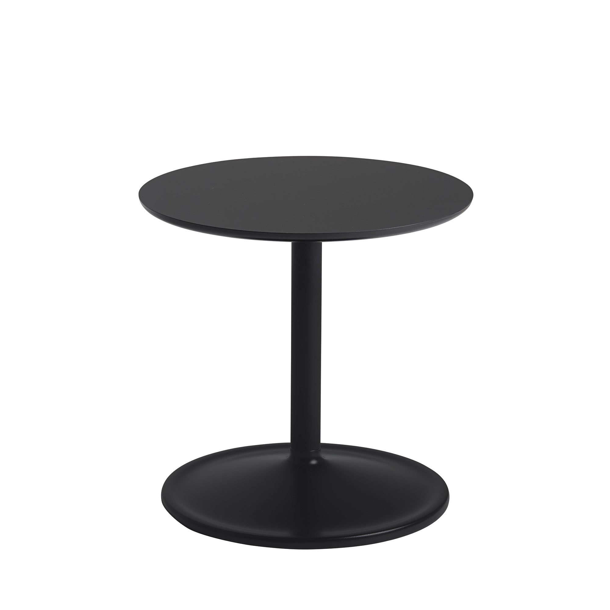Muuto - Soft Beistelltisch | Ø 41 cm, H 40 cm / schwarz