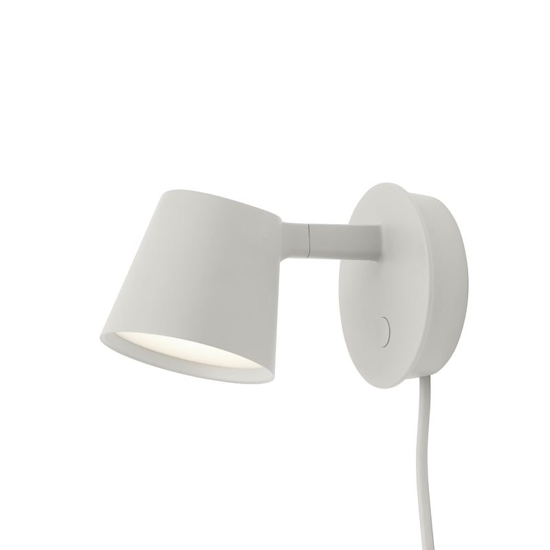 Muuto - Tip LED-Wandleuchte | grau