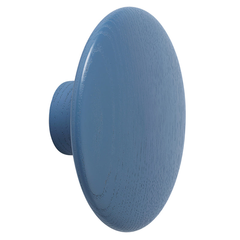 Muuto - Wandhaken "The Dots Wood"  | L / blassblau